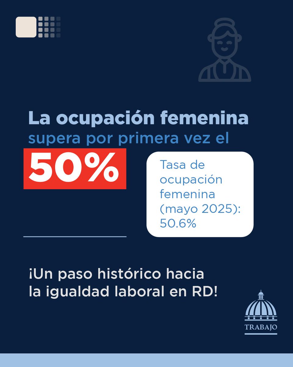 MTrabajoRD's tweet image. ¡RD avanza en empleo, salarios y oportunidades!

Te contamos con cifras históricas, cómo las políticas laborales están transformando la vida de miles de dominicanos.

Desliza para conocer los detalles 👉

#MinisterioDeTrabajoRD #DesarrolloLaboral #VamosPorMásEmpleosDecentes