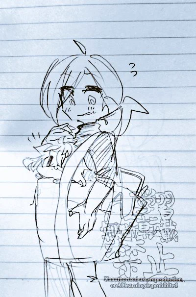 おさんぽのりさにコンビ
※サイズ感バグってる 