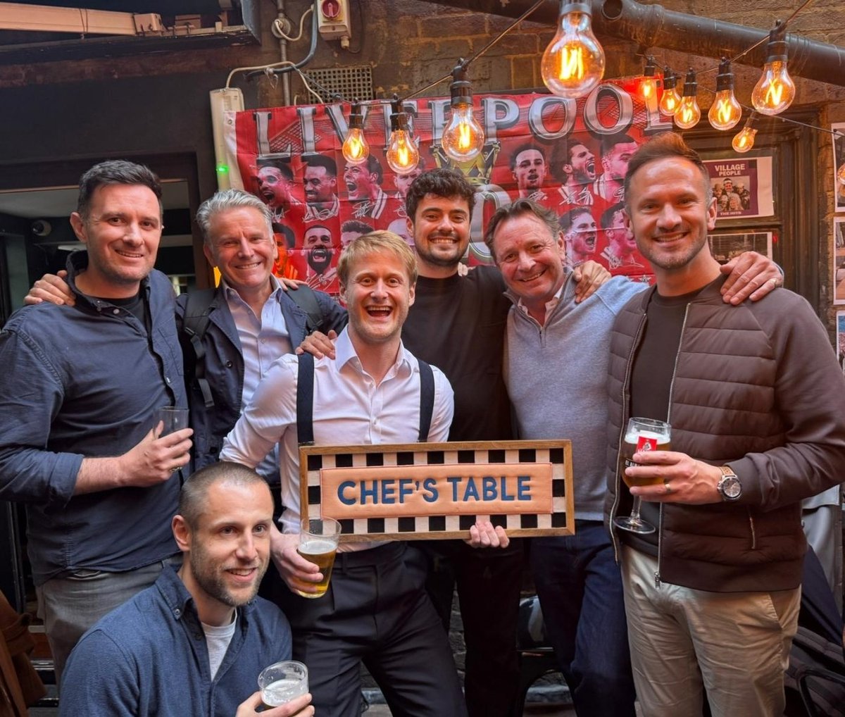 Great fun with Harri Alumni for Luke Chef Shermers leaving drinks.