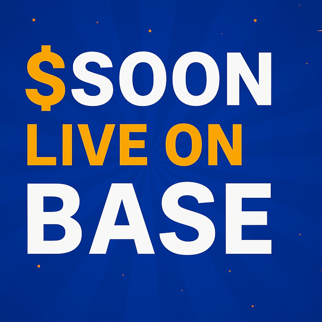 soonAI_'s tweet image. $SOON AI LIVE ON @BASE 🚨
CA:
0x31DB404197fa5e27eBA774cAa0657a35e8e246B8
Dexscreener:
dexscreener.com/base/0x6daf990…
