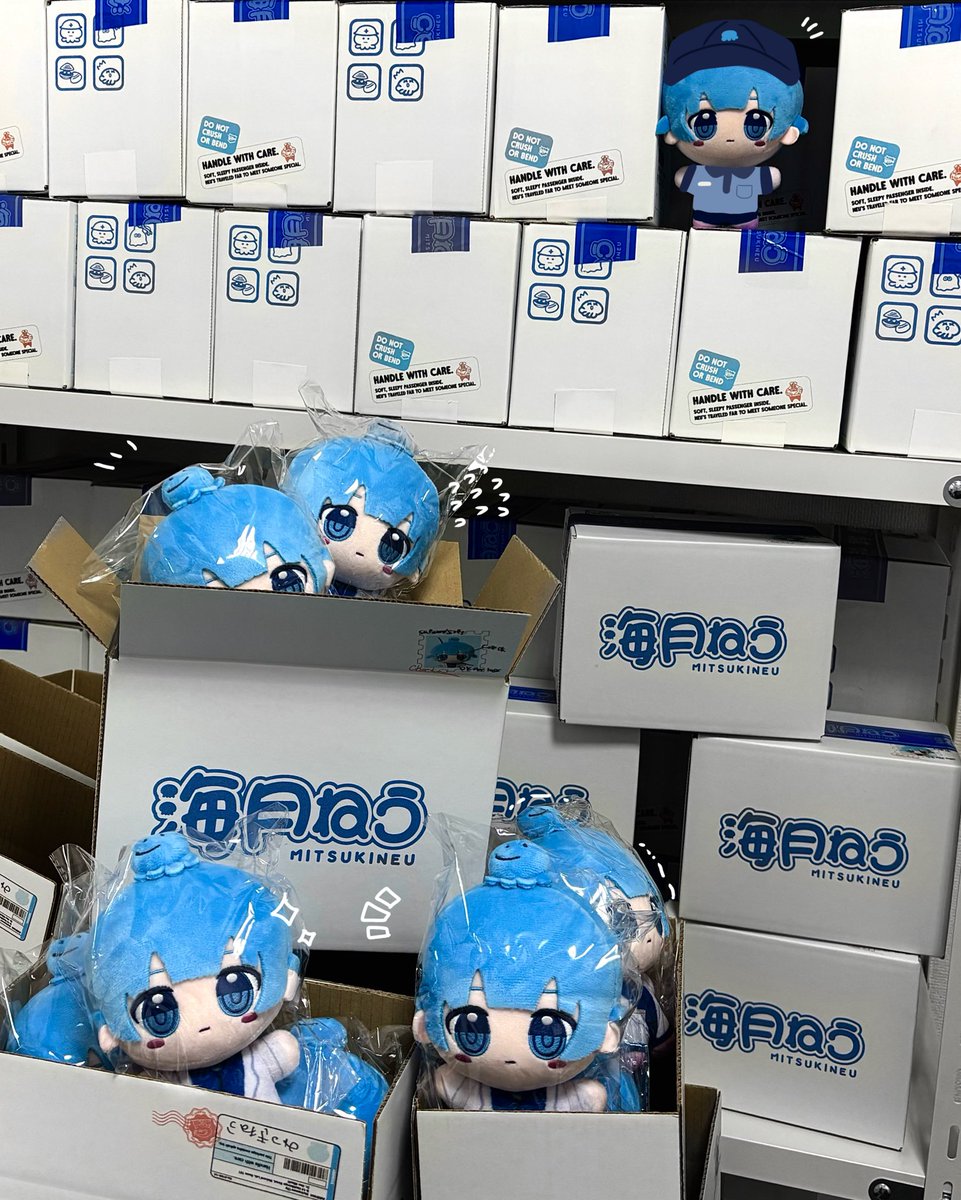 📦「 #ねうぬい 発送準備中」📦

ねうぬい達は、リーダーねうぬいの号令のもと、ぞくぞくと自分専用のダンボールへ整列中…

出発までもうすぐ。
みんな、それぞれのおうちに届けられるのを楽しみにしています🏠🪼