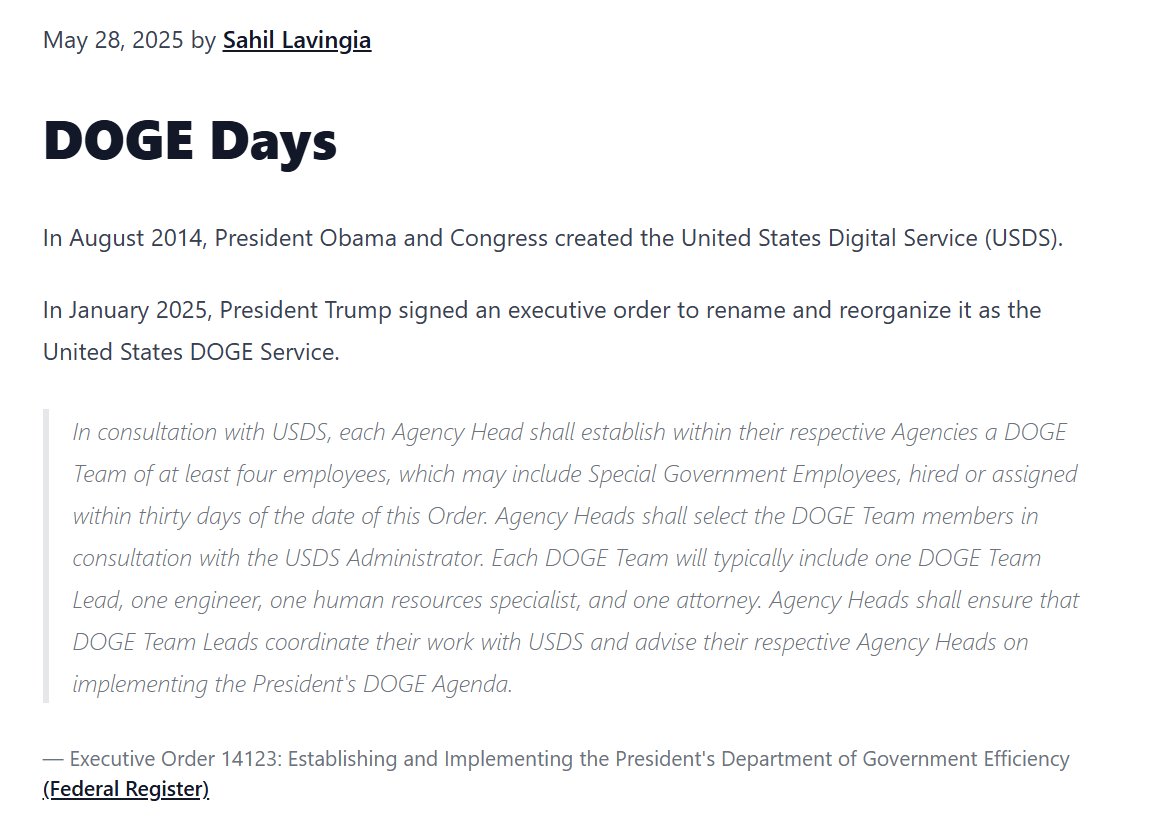 Kevin A. Bryan (@afinetheorem) on Twitter photo How to make govt work better, in two parts. <a href="/kylascan/">Kyla Scanlon</a> and <a href="/rSanti97/">Santi Ruiz</a> interview the great <a href="/wallyadeyemo/">Wally Adeyemo</a> (who ran Treasury day-to-day under Biden), and <a href="/shl/">Sahil Lavingia</a> writes about working for DOGE. 1/3 How to make govt work better, in two parts. <a href="/kylascan/">Kyla Scanlon</a> and <a href="/rSanti97/">Santi Ruiz</a> interview the great <a href="/wallyadeyemo/">Wally Adeyemo</a> (who ran Treasury day-to-day under Biden), and <a href="/shl/">Sahil Lavingia</a> writes about working for DOGE. 1/3