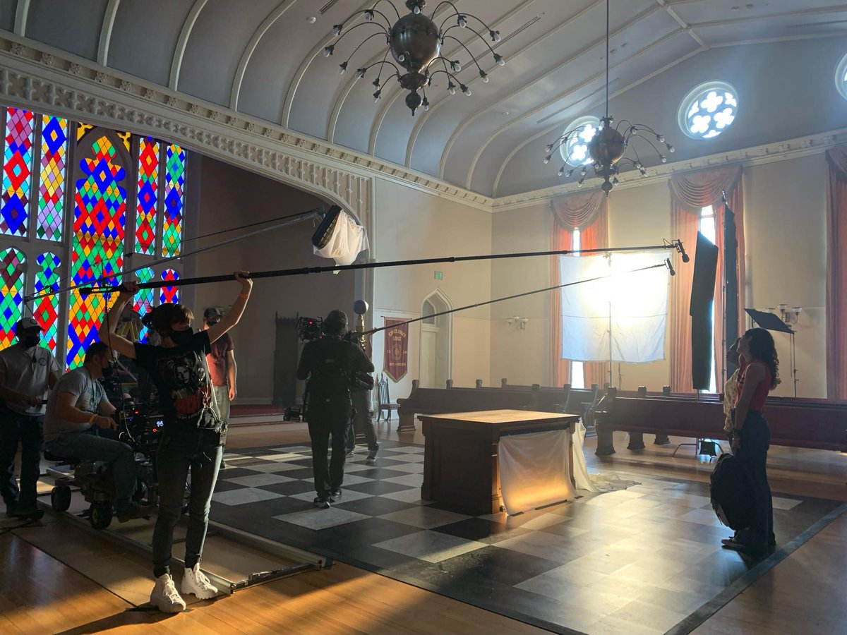FilmBatonRouge's tweet photo. BTS of @DisneyNT! This globe trotting series filmed throughout the many historic icons of Baton Rouge. https://t.co/Hno40BDlY0