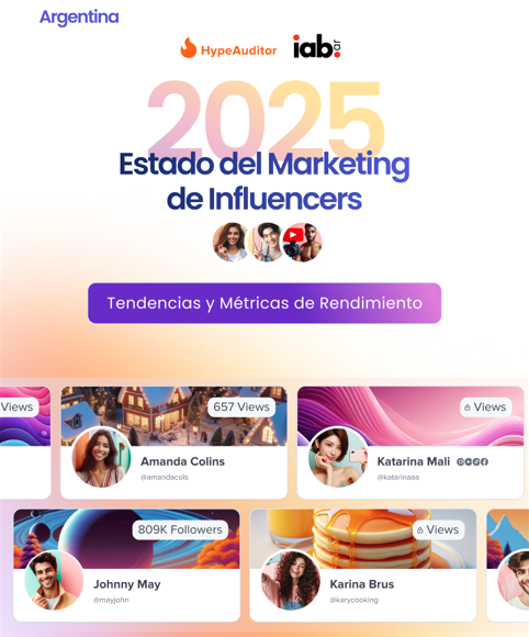 IAB Argentina (@iab_argentina) on Twitter photo . <a href="/hypeauditor/">HypeAuditor</a> desarrolló para IAB Argentina, un estudio sobre “El estado del marketing de influencers 2025”, con el objetivo de proporcionar al mercado local herramientas prácticas para la toma de decisiones.
➡️ Descargá el reporte iabargentina.com.ar/descargas.php . <a href="/hypeauditor/">HypeAuditor</a> desarrolló para IAB Argentina, un estudio sobre “El estado del marketing de influencers 2025”, con el objetivo de proporcionar al mercado local herramientas prácticas para la toma de decisiones.
➡️ Descargá el reporte iabargentina.com.ar/descargas.php
