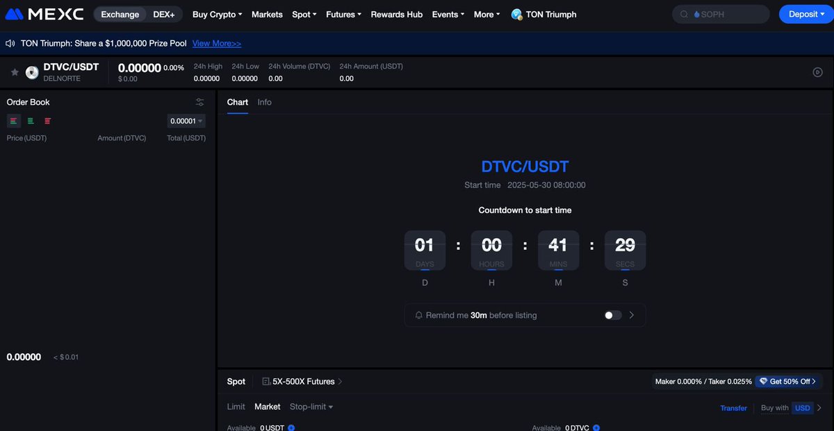 delnorte_io's tweet photo. ‼️ $DTVC will start trading on #MEXC  on May 30th 2:00 pm UTC / 10:00 am EST

This unicorn does not sleep, so don’t sleep on it

DelNorte Terra Vision - The Web3 Era of Public Service Interactions.

📌 Dive In - https://t.co/fX1lXOwcwo 
🌐 X - https://t.co/AoxYy8wA4R 
💬 Telegram - https://t.co/MCHymj0RAb 🌍 Site - https://t.co/yQfcWOcENy 
📜 Deck - https://t.co/REwKQ999AP

🌐 TOKEN - $DTVC 
📊 Supply - 1,000,000,000 
💰 IDO Price - $0.05
 📈 CEX Listing Price - $0.1
🔗 Chain - Ethereum
🪙 Audit: https://t.co/1bHVaxbeH1

✅Mission - Financial inclusion. Cutting edge tools. Wealth & Security with blockchain + AI
🛠Utility - Tokenization of #RWA (real estate, titles, docs..). Public & Private #CRM + DeFi & Liquidity access. Borderless payments.
💵 Stake token to validate public & private transactions and earn staking rewards in $USDC

🏆Wins So Far - 
Gov. contracts to automate, digitize and tokenize public data and government transactions:
El Salvador 🇸🇻 contract: https://t.co/Dw6NhGFpMs & 🏅proof: https://t.co/aIQUocvjfF
Brazil 🇧🇷 contract: https://t.co/RnyFGIG2ty & 🏅proof: https://t.co/woROilm3TD
Mexico 🇲🇽 contract: https://t.co/THsleT2ocx & 🏅proof: https://t.co/6TDoauiWjW
Honduras 🇭🇳 contract: https://t.co/OOpA5VDL46 & 🏅proof: https://t.co/WH5KyPhGkg
See: https://t.co/gCcAMxDxmm

🏦Banking licenses in 16 US🇺🇸 states + Brazil🇧🇷

⛓️4 blockchain/NFT pending patents 
💻technology MVP ready
🎮 Tech Demo: https://t.co/yBmBIGOd8p
📹 Tech Video: https://t.co/UQkC7zaxAt

🚀 2025 Moonshot
🌙$DTVc community coin TGE.
📍 Upcoming contracts: Miami, Costa Rica, Colombia & other government contracts.
🏛 US Gov. deals, B2B SAAS + millions of residents onboarded.

🚀Launchpads: 
💰Sold out: Kommunitas, Spores Network, TrustFI, TinyBlock, Kingdom Starter, IXIR
💲Pending: Finceptor, Red Kite, Zenix, GameFI & Moon Terminal
⏭️ Unlock schedule: 10% at TGE & 9% every 30 days after.
📈Listing - MEXC May 30th 2025
Our Market Maker: https://t.co/uPj5KCjoxM

🤝 Partners - Mario Nawfal @MarioNawfal, IBC @ibcgroupio, Crypto Eights @CryptoEights, NEAR @NEARProtocol, Polygon @0xPolygon, Novotel @Accor, Keller Wiliams @kw ...

⏰ get in before time runs out‼️

💎 $DTVC - Participate in Government-Backed Innovation for a secure future