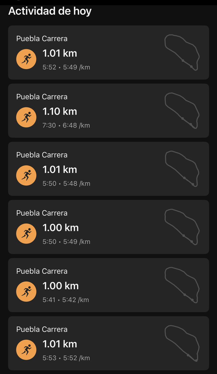 Gladis Aida Cuevas J (@glacue64) on Twitter photo Amigos aquí ya se
corrió 6x1000
Con todo y charcos
Y día nublado!!
A gusto más fuerte que
nunca💪 rumbo a
#mediomaraton #nike
Y <a href="/21KCDMX/">Medio Maratón de la Ciudad de México BBVA</a> #FelizJueves
<a href="/logrartusmetas/">LograrTusMetas</a>
<a href="/MeEncantaCorrer/">Me Encanta Correr</a>
<a href="/ManicomioRunner/">Manicomio Runner \m/ 🤪 \m/</a>
<a href="/CorroAMiPaso/">Corro A Mi Paso 🇲🇽</a>
@Gordiruner
Saludos a todos! Amigos aquí ya se
corrió 6x1000
Con todo y charcos
Y día nublado!!
A gusto más fuerte que
nunca💪 rumbo a
#mediomaraton #nike
Y <a href="/21KCDMX/">Medio Maratón de la Ciudad de México BBVA</a> #FelizJueves
<a href="/logrartusmetas/">LograrTusMetas</a>
<a href="/MeEncantaCorrer/">Me Encanta Correr</a>
<a href="/ManicomioRunner/">Manicomio Runner \m/ 🤪 \m/</a>
<a href="/CorroAMiPaso/">Corro A Mi Paso 🇲🇽</a>
@Gordiruner
Saludos a todos!