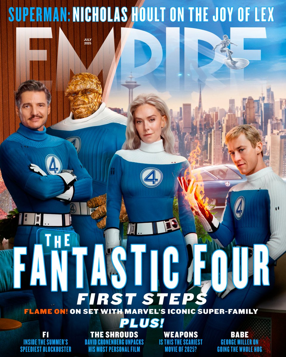 The Fantastic Four at the <a href="/empiremagazine/">Empire</a> cover!