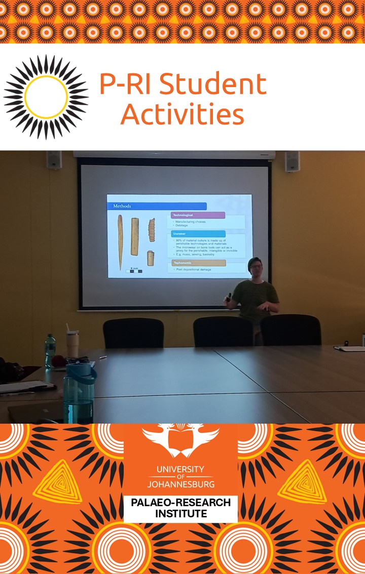 UJ Palaeo-Research Institute (@ujpalaeo) on Twitter photo A warm congratulations to the MA students who gave their research proposal and/or progress presentation to the institute today. We look forward to seeing how each of your research projects develops in the year!
Well done and keep shining!
<a href="/go2uj/">University of Johannesburg</a>
<a href="/UjHumanities/">UJ Faculty of Humanities</a> A warm congratulations to the MA students who gave their research proposal and/or progress presentation to the institute today. We look forward to seeing how each of your research projects develops in the year!
Well done and keep shining!
<a href="/go2uj/">University of Johannesburg</a>
<a href="/UjHumanities/">UJ Faculty of Humanities</a>