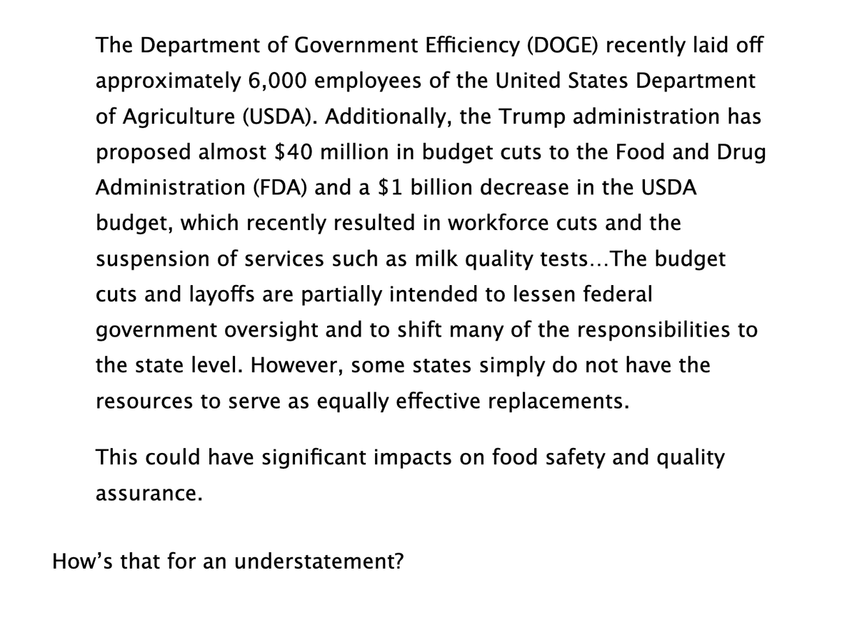 chrishendel's tweet photo. Let’s not lose sight of food safety risks

by @marionnestle 
https://t.co/FezLMAiSRl https://t.co/WjQ54H826P