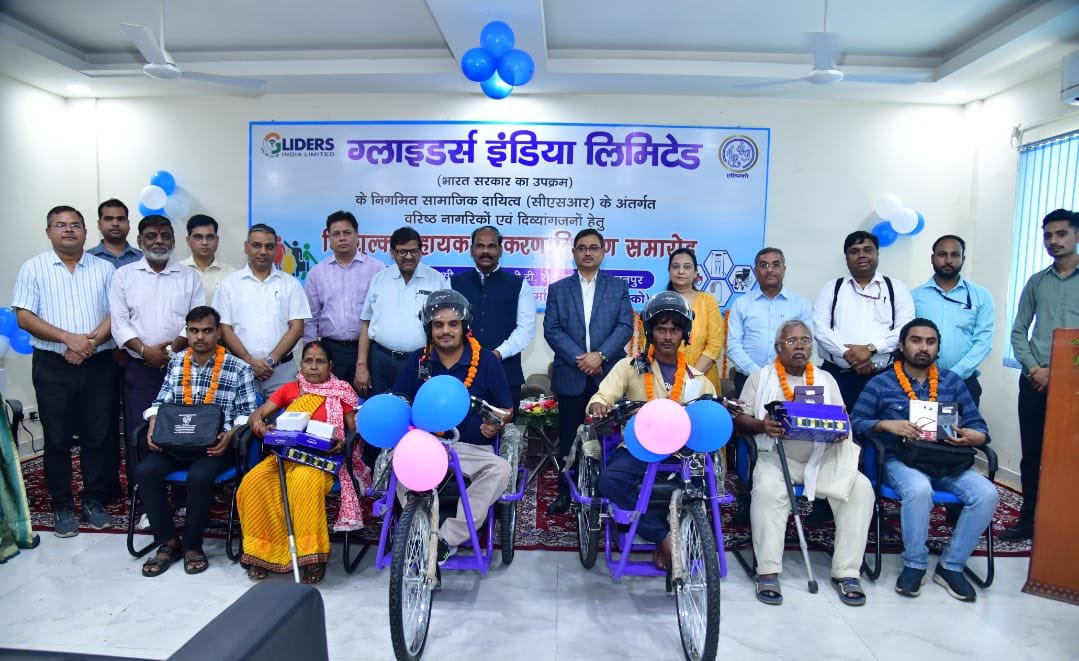 Distribution of Free Assistive Devices to persons with disabilities and senior citizens on 29th May 2025 at ALIMCO Kanpur as a Corporate Social Responsibility under Leadership of Shri M C Balasubramaniam Chairman &amp; Managing Director Gliders India Ltd Kanpur
<a href="/ALIMCOHQ/">ALIMCO</a>