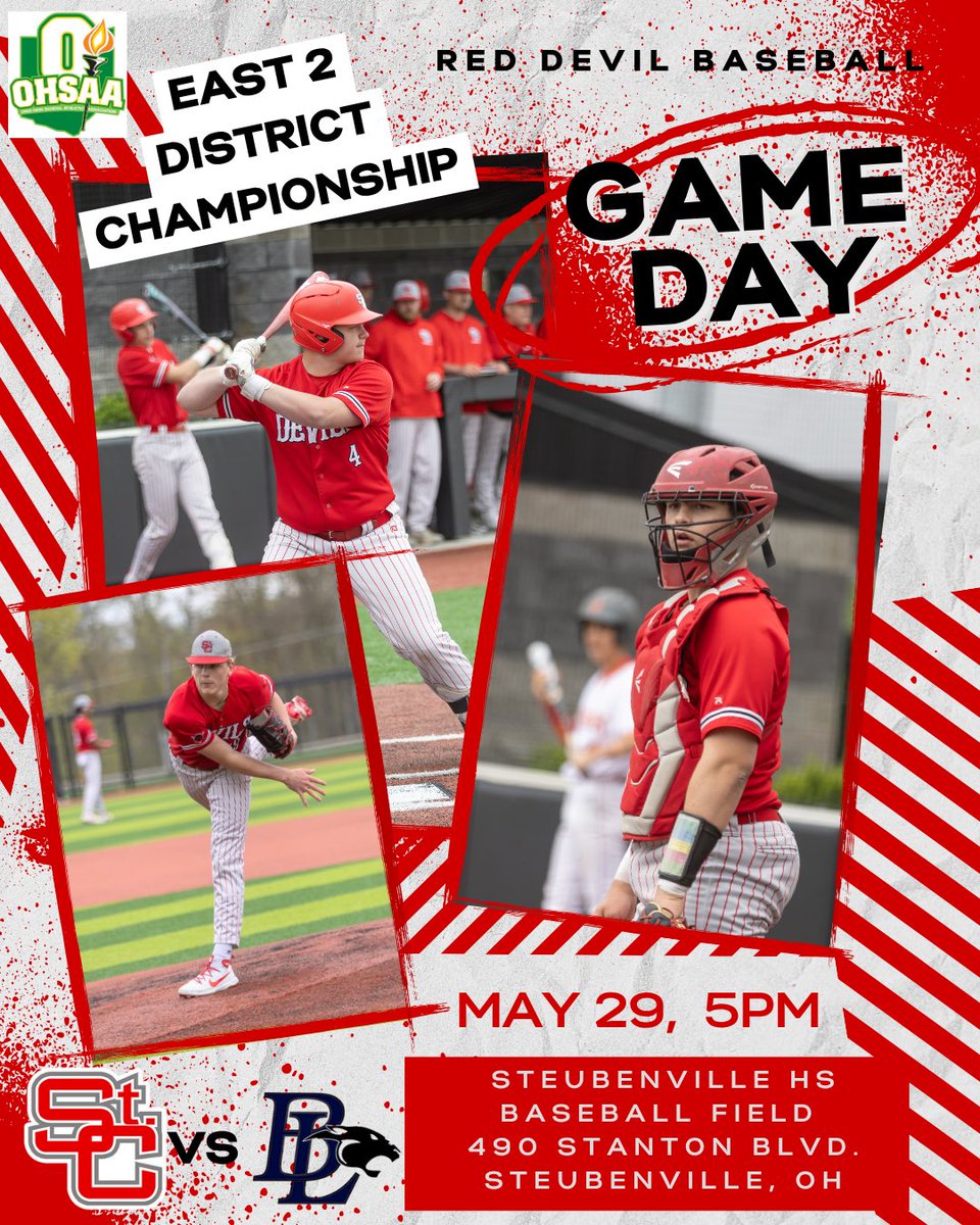 StCRedDevilBaseball (@stcbaseball1) on Twitter photo Tickets can be purchased online at ohsaa.org/tickets or at the gate….$8 adults and $5 students. (Cash only at the gate.)
<a href="/stcathletics1/">St.C. Athletics</a> <a href="/EastDistrictAB/">East District (EDAB)</a> Tickets can be purchased online at ohsaa.org/tickets or at the gate….$8 adults and $5 students. (Cash only at the gate.)
<a href="/stcathletics1/">St.C. Athletics</a> <a href="/EastDistrictAB/">East District (EDAB)</a>