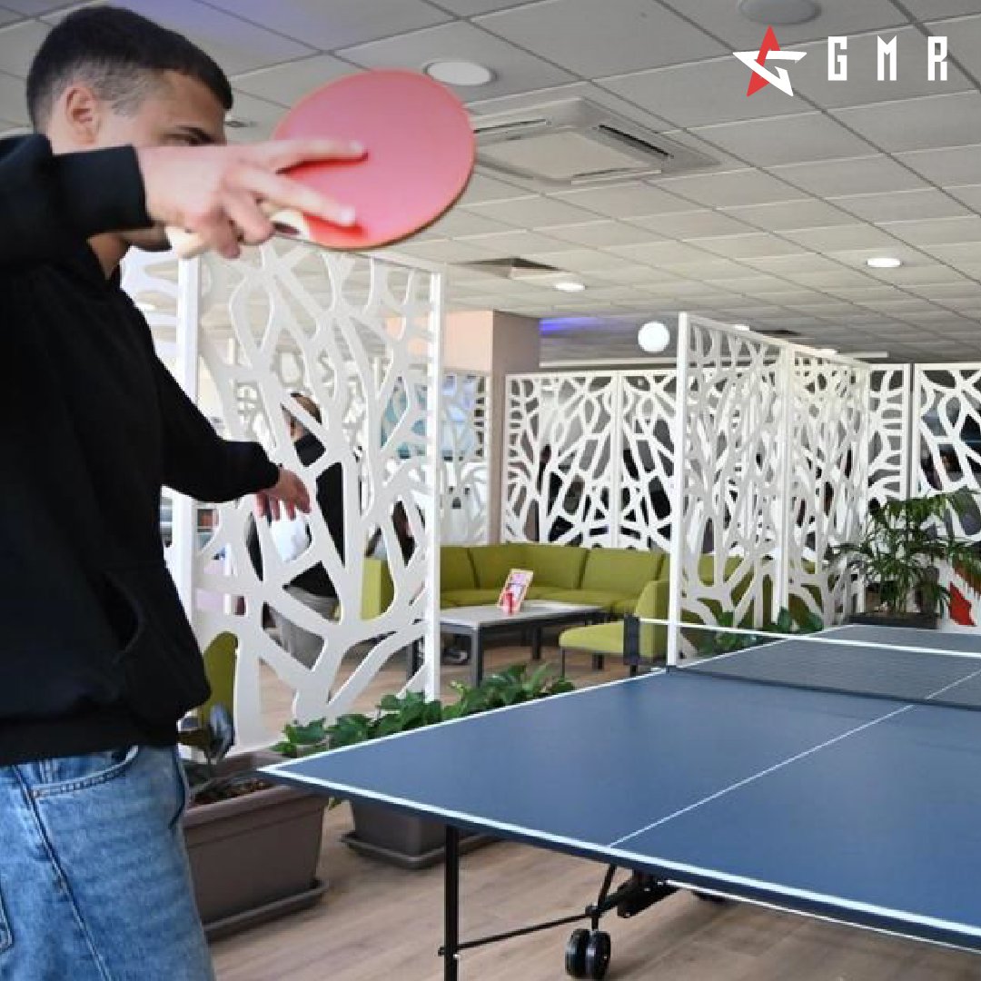 GMR is happy to be supporting MCAST in empowering student well-being through their Youth Hub, a vibrant space where students can relax, engage, and recharge. 

Whether it's battling it out on PlayStation consoles, challenging friends to a game of foosball or billiards, or diving