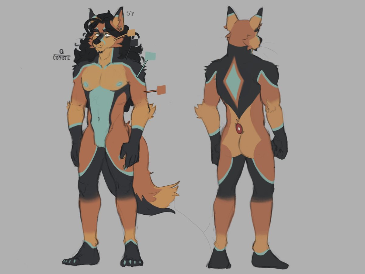 i wanna rework my boy before i send him off and try to get a fursuit head
mainly wanna redo the back and tweak the colors