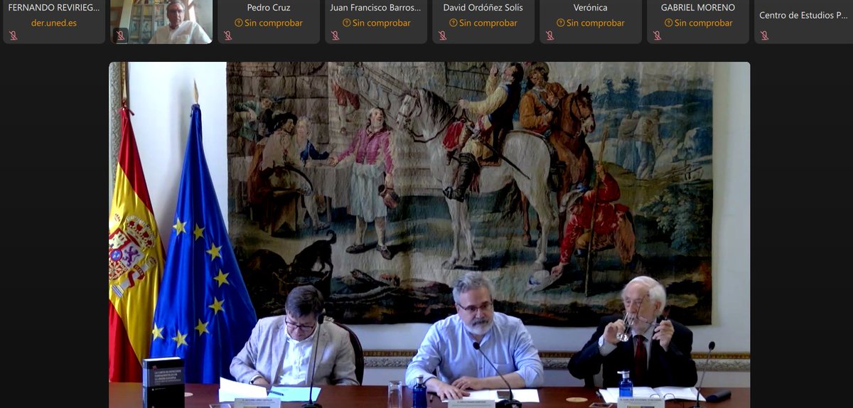 Comienza el acto:
Interviene el Subdirector <a href="/cepcgob/">Centro de Estudios Políticos y Constitucionales</a> Emilio Pajares 
<a href="/emipajares/">Emilio Pajares</a>