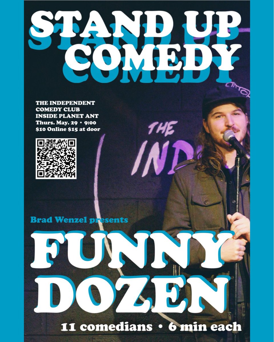 Detroit: funny dozen tonight at 9PM