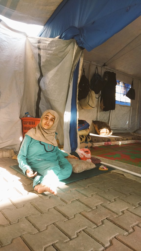 Eng.Malak from Gaza ๐ต๐ธ (@malakjamil20) on Twitter photo This is my sister Maaliโค๏ธ
She suffers from partial paralysis and severe bedsores due to the lack of a medical mattress and living in a tent She also needs diapers that cost $100 and only last for three days
Please help her Quote retweet.๐๐ฅบ
<a href="/MothTongue_/">๐๐ปูุณุงู ุงูุนุซุฉ @gazafunds.com</a>
chuffed.org/project/130168โฆ This is my sister Maaliโค๏ธ
She suffers from partial paralysis and severe bedsores due to the lack of a medical mattress and living in a tent She also needs diapers that cost $100 and only last for three days
Please help her Quote retweet.๐๐ฅบ
<a href="/MothTongue_/">๐๐ปูุณุงู ุงูุนุซุฉ @gazafunds.com</a>
chuffed.org/project/130168โฆ