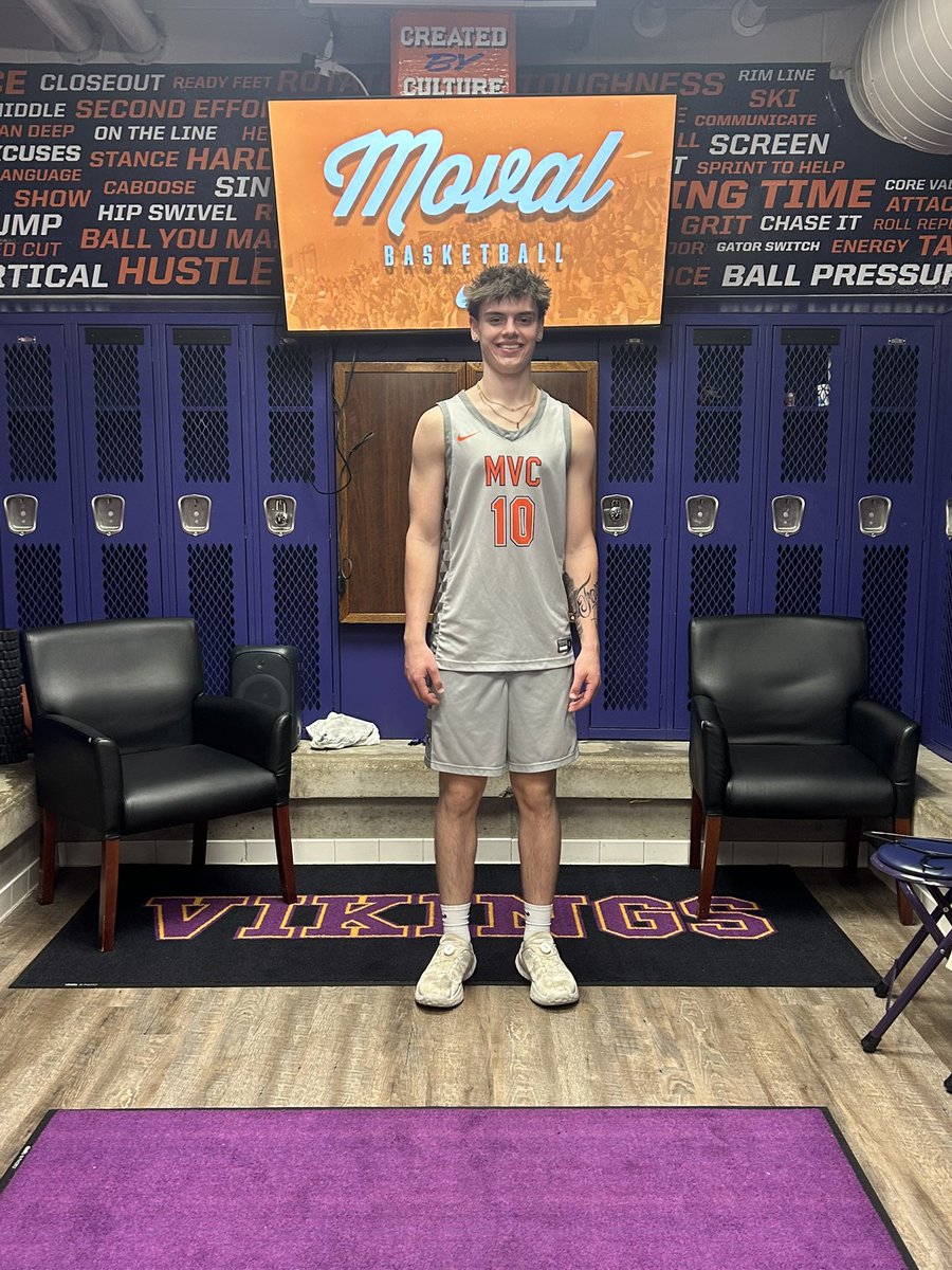 Megan Kiley (Phipps) (@thekileys) on Twitter photo It’s official….
Conor has signed/committed to MVC.
He’ll be continuing his education AND basketball career at MO Valley. 💜🧡
Con, we’re so proud of you.
You’ve worked so hard to get here and you’re so deserving.
We love you!! GO VIKINGS!!
<a href="/kiley_conor/">Conor Kiley</a> <a href="/CoachJimBoone/">JIM BOONE 🏀</a> It’s official….
Conor has signed/committed to MVC.
He’ll be continuing his education AND basketball career at MO Valley. 💜🧡
Con, we’re so proud of you.
You’ve worked so hard to get here and you’re so deserving.
We love you!! GO VIKINGS!!
<a href="/kiley_conor/">Conor Kiley</a> <a href="/CoachJimBoone/">JIM BOONE 🏀</a>