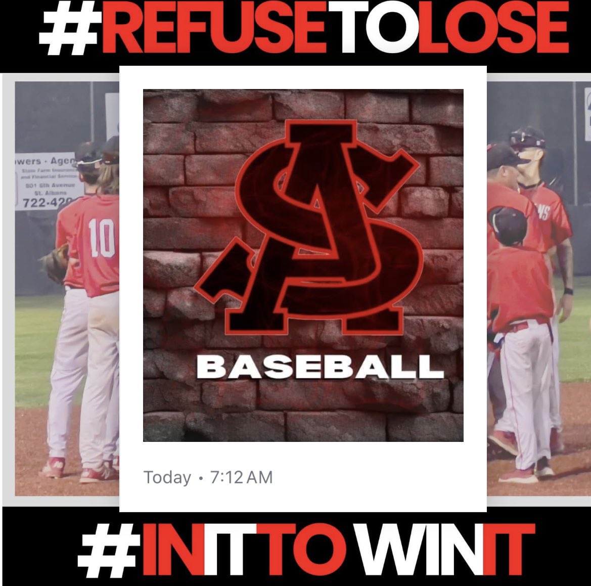 Game 2 of Regionals tonight, home game against GW 6:30pm.  Took a tough loss last night so it’s do or die tonight. We would love a big crowd to support the boys and cheer them on.