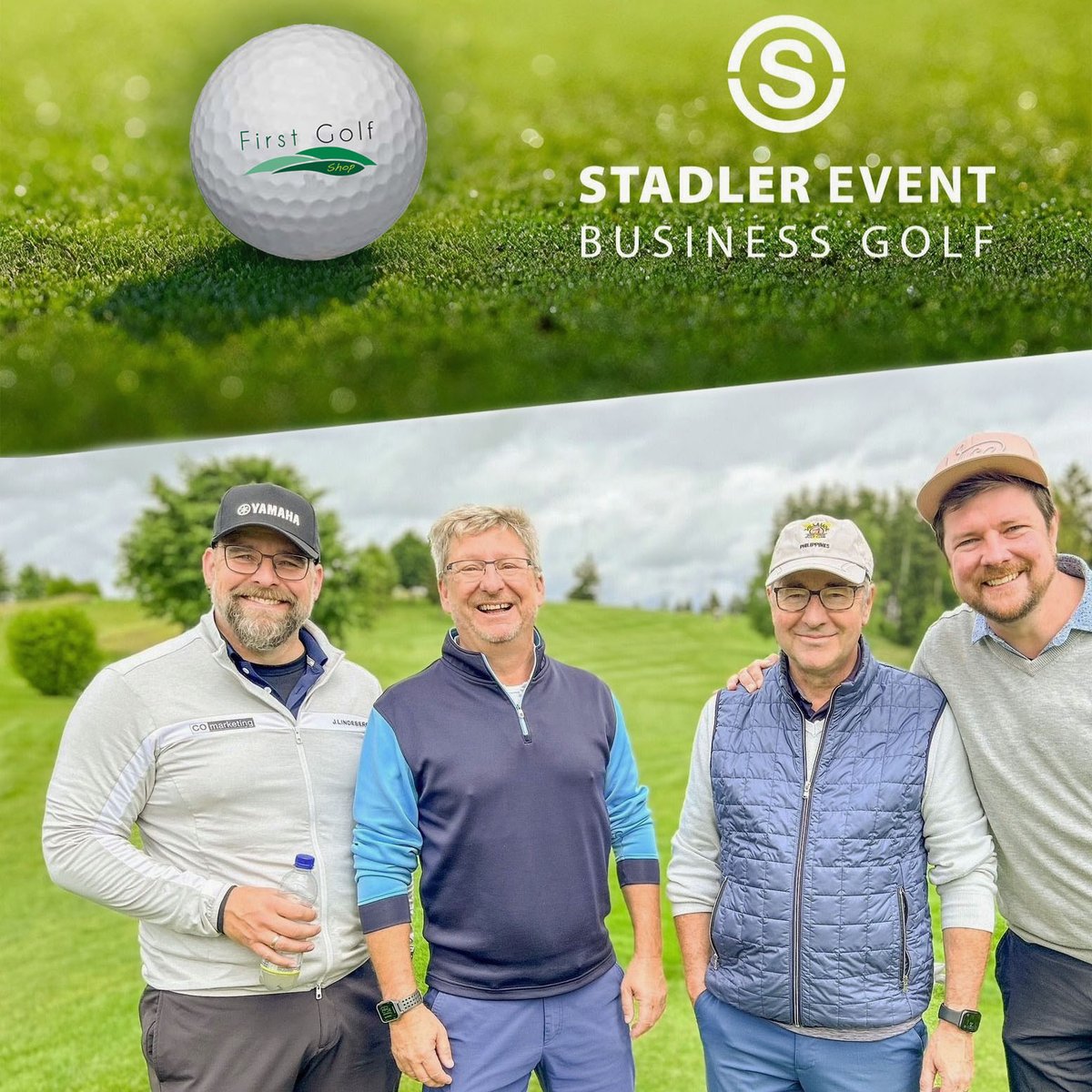 First_Golf's tweet image. 🏌️‍♂️⛳️ Wieder ein toller Golftag beim Stadler Business Golf 2025 Auf der Gsteig!

Vielen Dank für die Einladung – bei überraschend gutem Wetter spielten 22 Unternehmer inmitten traumhafter Natur. 🌤️ Der sportliche Wettbewerb wurde von wertvollem Networking abgerundet.