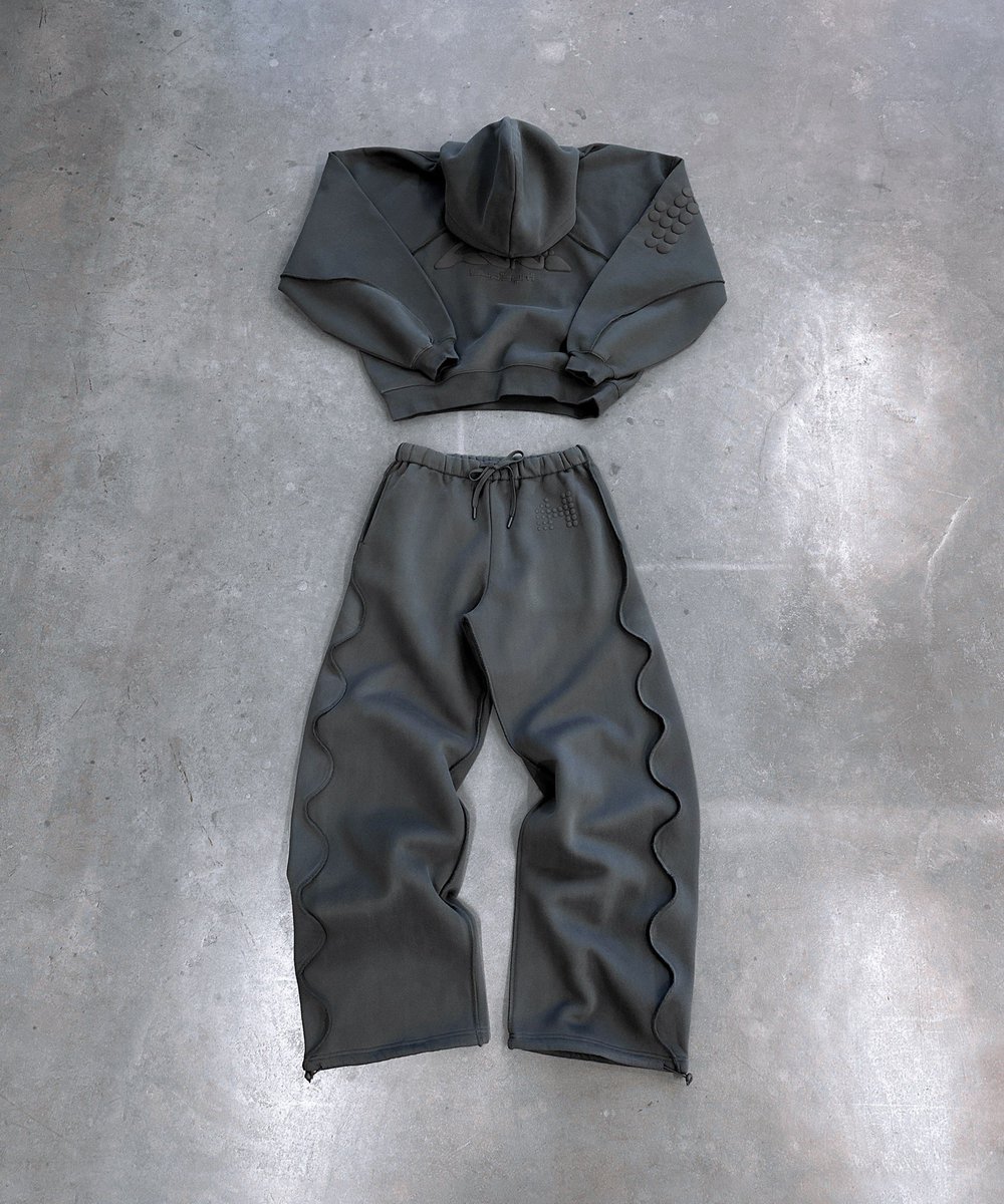 Hoodie restock this Sunday. Will the cleanest tracksuit of all time return to the shop as well? Yes.