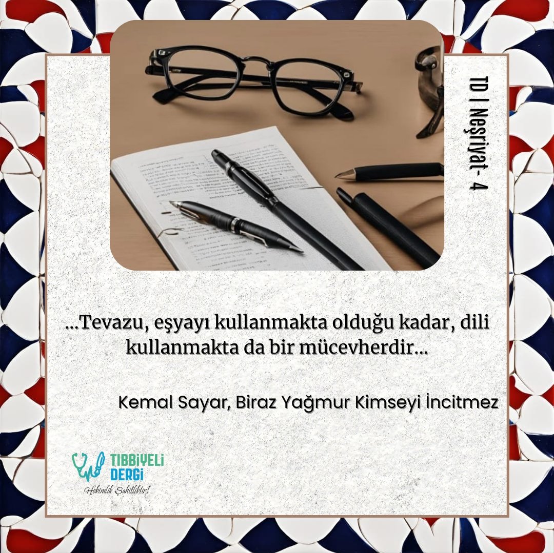Tıbbiyeli Dergi (@tibbiyelidergi) on Twitter photo 