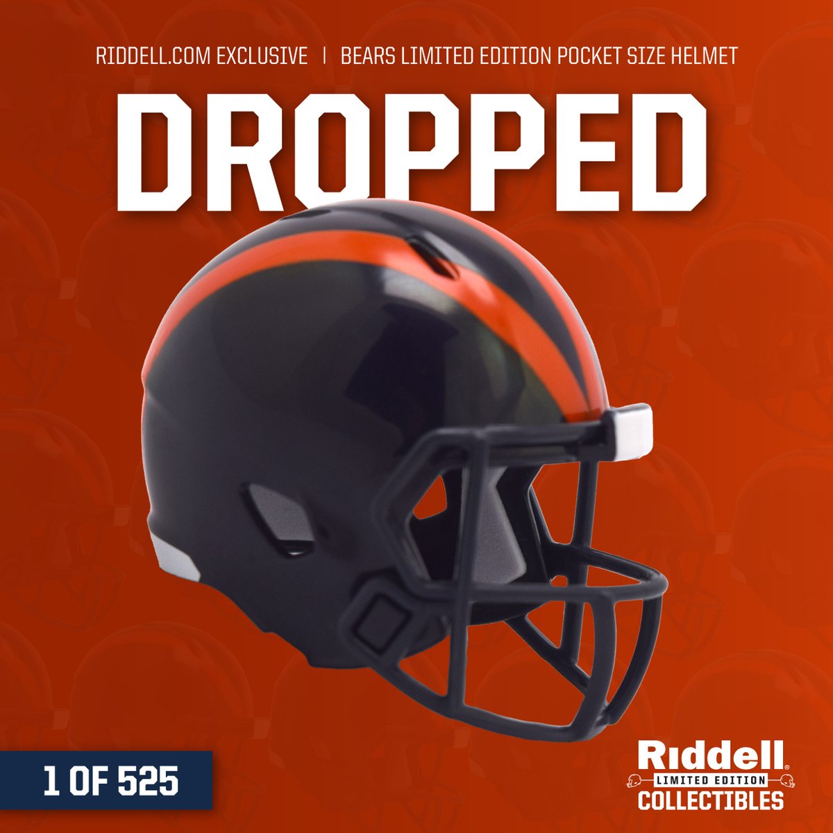 Riddell Sports (@riddellsports) on Twitter photo The Bears Throwback Limited Edition Pocket Size Helmets are out now!
<a href="/Riddell_Collect/">Riddell Collectibles</a>
Get yours before theyโre gone: ow.ly/RbAO50W0VTK The Bears Throwback Limited Edition Pocket Size Helmets are out now!
<a href="/Riddell_Collect/">Riddell Collectibles</a>
Get yours before theyโre gone: ow.ly/RbAO50W0VTK