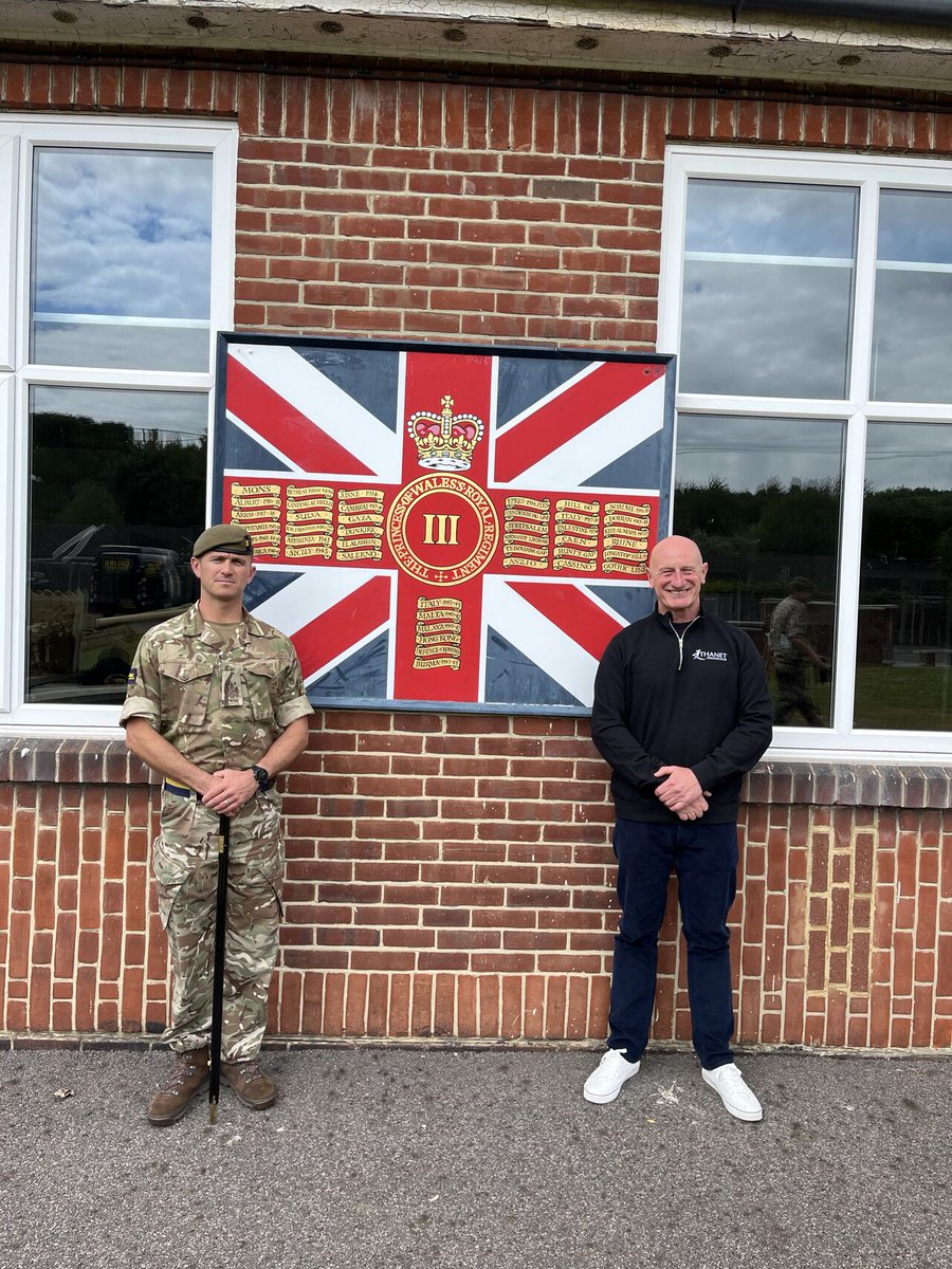 Congratulations to Thanet Athletics Club who have signed the #ArmedForcesCovenant! ✍

The visit also opened the door to future collaboration, with exciting plans for stronger ties between #3PWRR and Thanet Athletics Club already underway.
#ArmedForcesCommunity #SouthEastReserves