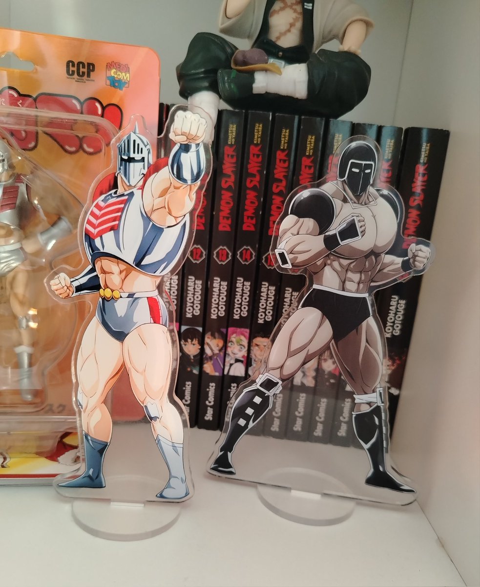 AzzGrey's tweet photo. My babies have finally arrived😍❤️
#kinnikuman #キン肉マン #kinnikumanperfectoriginarc #robinmask #warsman https://t.co/8oqpKGvfeu