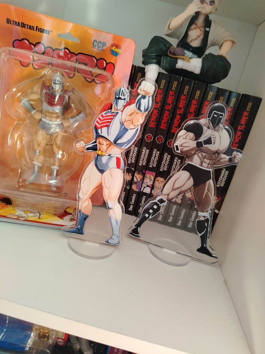 AzzGrey's tweet photo. My babies have finally arrived😍❤️
#kinnikuman #キン肉マン #kinnikumanperfectoriginarc #robinmask #warsman https://t.co/8oqpKGvfeu