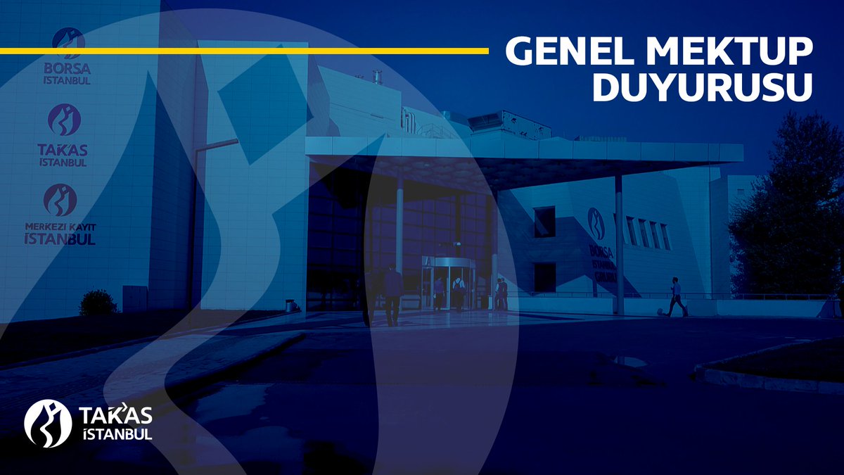 2071 numaralı “Risk Parametrelerinin Güncellenmesi” konulu Genel Mektup internet sitemizde yayınlanmıştır.
takasbank.com.tr/documents/file… bağlantısından ulaşabilirsiniz. 
 
#Takasbank #GenelMektup