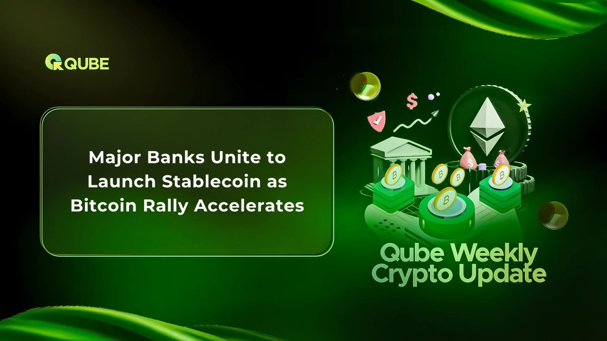 📌 This Week on Qube Crypto Market Update

• Bitcoin (BTC) is trading around $108,800, with analysts projecting a potential surge to $145,000 due to rising institutional interest and favorable U.S. regulatory trends.

• Strive Asset Management, led by Vivek Ramaswamy, raised