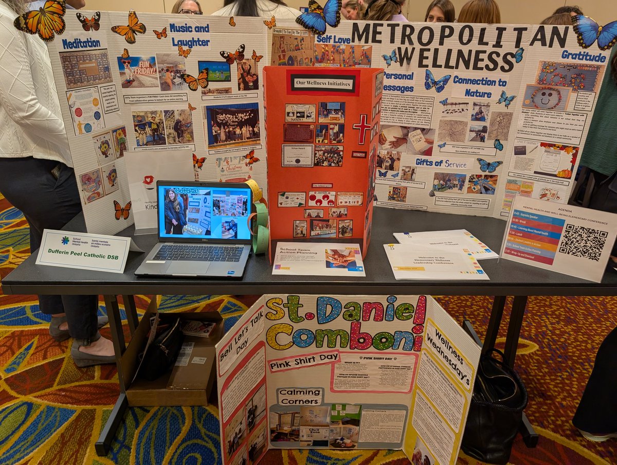 So proud of <a href="/DPCDSBSchools/">Dufferin-Peel Catholic District School Board</a> Student Mental Health Champions featured at <a href="/SMHO/">Diana</a> Provincial Leadership Meeting