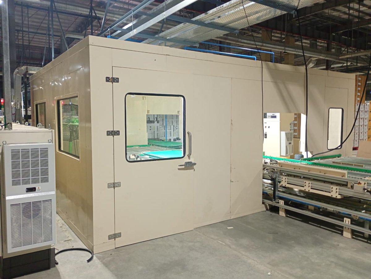 Envirotech_Sy's tweet photo. Proud to complete the installation of a cutting-edge Noise Test Chamber at Daikin Sricity, Chennai! Delivered by Envirotech Systems Ltd for precision HVAC sound testing.
#Daikin #NoiseTestChamber #EnvirotechSystemsLtd #Sricity #HVACTesting #MakeInIndia #Acoustics https://t.co/NxJoQMT2HI