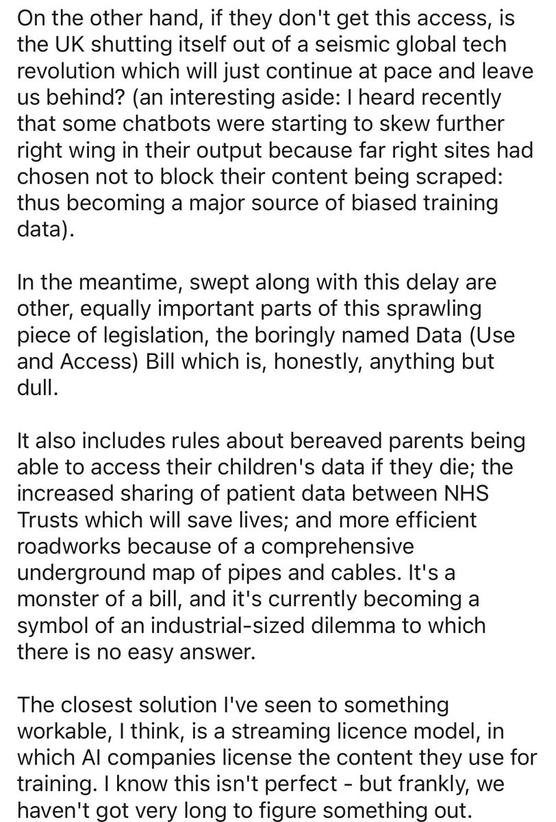 A few thoughts about the UK’s AI/copyright battle