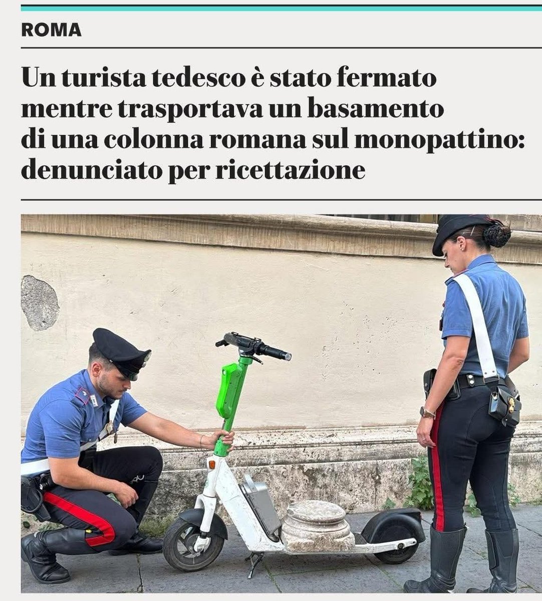 Fantozzi visto che è di strada mi porti questo capitello a Roma