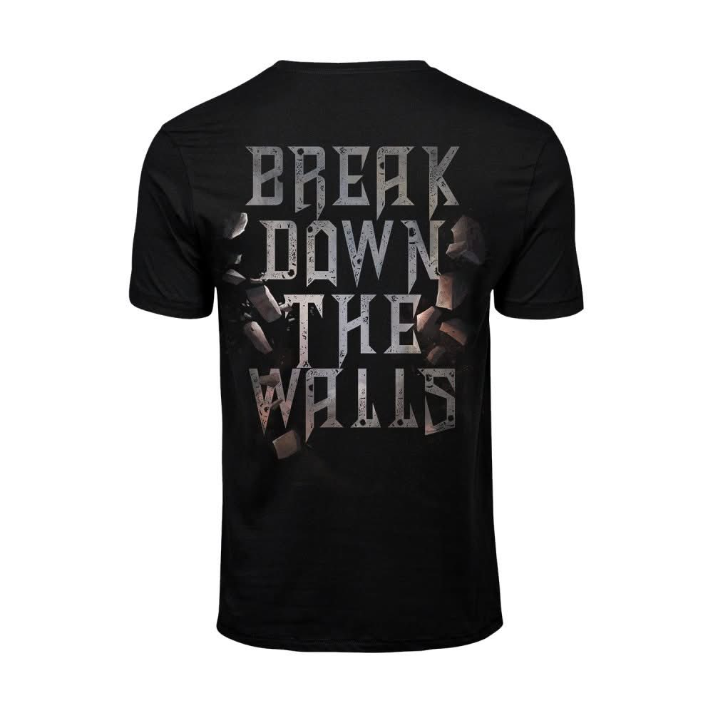 ⚒️ BREAK DOWN THE WALLS ⚒️
Available as T-shirt, long sleeve, tank top, hoodie, and baseball tee. 
Snag yours now: merchandise.hammerfall.net/index.php?rout…

#HammerFall