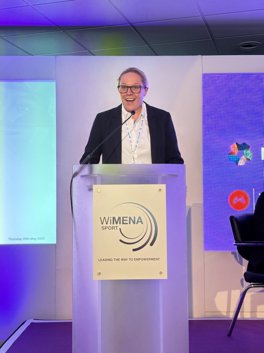 WimenaSport's tweet image. 🎤 Closing remarks from @katystorie , Director of Sport @UniofNewcastle & Founder of Empowered Leaders:
"We have a responsibility to share stories of success."
"Our destination is not defined—we continue to break barriers and defy expectations."
💪✨Grateful to our…