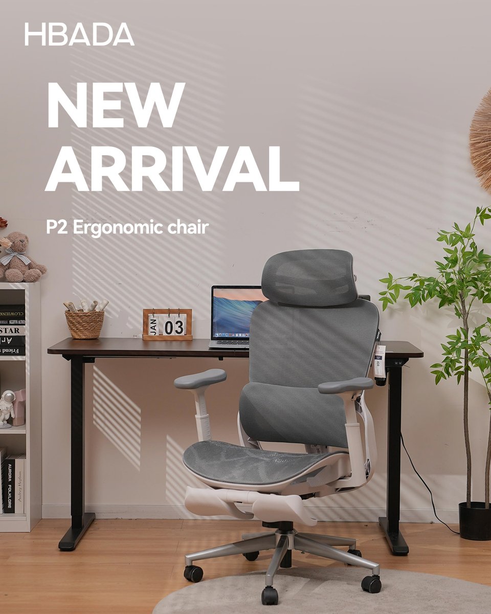 H Meet the HBADA P2 – Your Back’s New Best Friend! ✨ Say hello to precision comfort with our latest upgrade .Upgrade your workspace today! Link in bio. 🛒