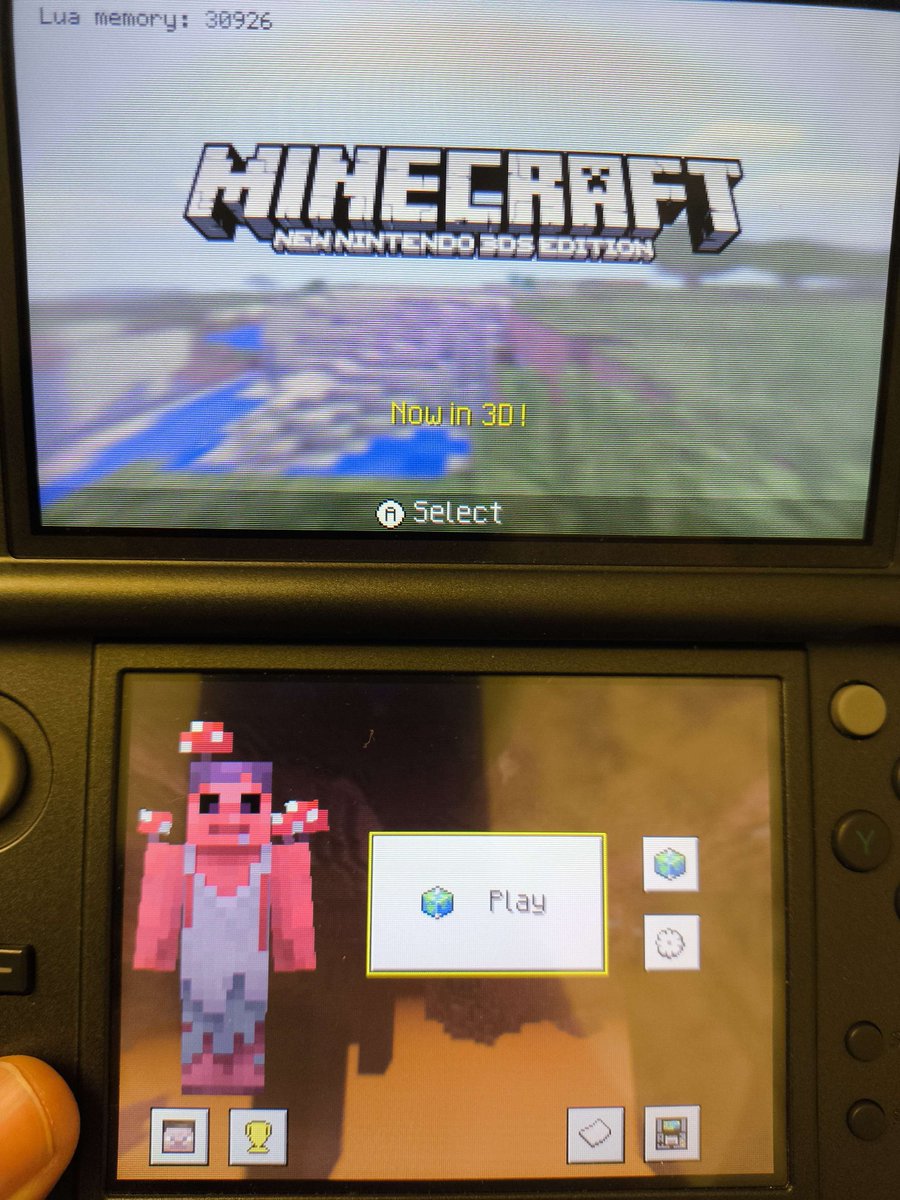 a person in the minecraft 3ds discord server has resized the ui and moved it around to make a better-looking menu.