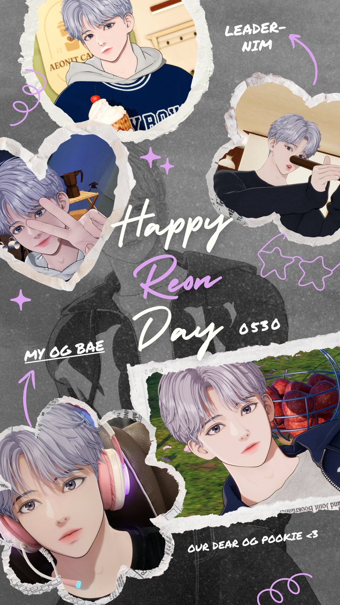 Our English boy, happiest birthday to you 🎂💜

May we celebrate more birthdays with you Reon~ 💜✨

Have a blast day!!!

 #OurPrideReon
#우리_자랑_레온
#이오닛의_자랑_이리더
#HAPPY_REON_DAY