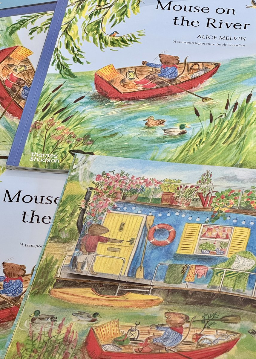 Waterstones Kids (@waterstoneskids) on Twitter photo Now out in paperback, step into Alice Melvin's captivating, nostalgic tale Mouse on The River. With die-cut flaps and mesmerising, colourful illustration join Mouse on a new adventure down the river to meet an old friend.
Shop here: waterstones.com/book/mouse-on-⦠<a href="/thamesandhudson/">Thames & Hudson</a> Now out in paperback, step into Alice Melvin's captivating, nostalgic tale Mouse on The River. With die-cut flaps and mesmerising, colourful illustration join Mouse on a new adventure down the river to meet an old friend.
Shop here: waterstones.com/book/mouse-on-⦠<a href="/thamesandhudson/">Thames & Hudson</a>