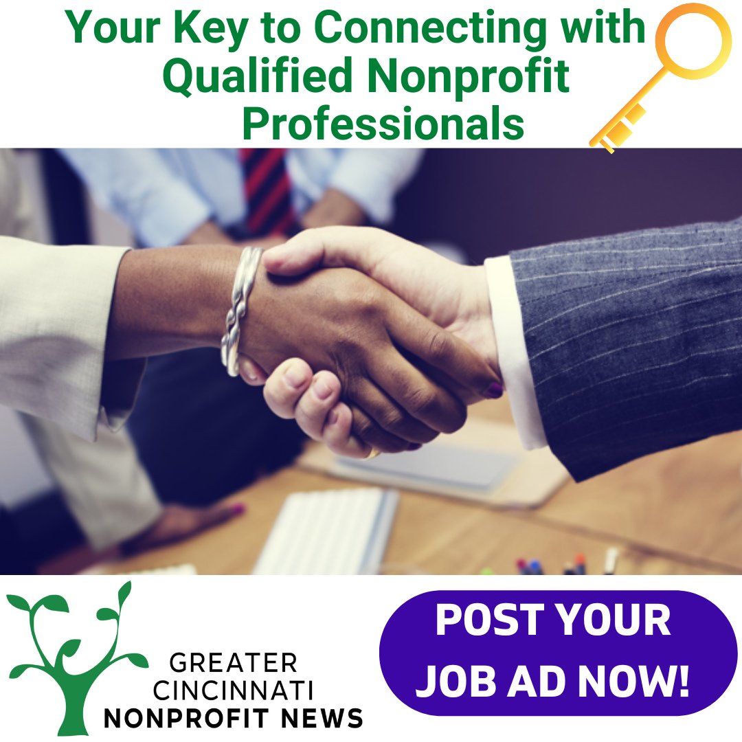 Find the best talent for your nonprofit organization by posting open positions in GC Nonprofit News today! gcnonprofitnews.com #nonprofitjobs #nonprofitprofessionals #nonprofittalent #cincinnatinonprofits