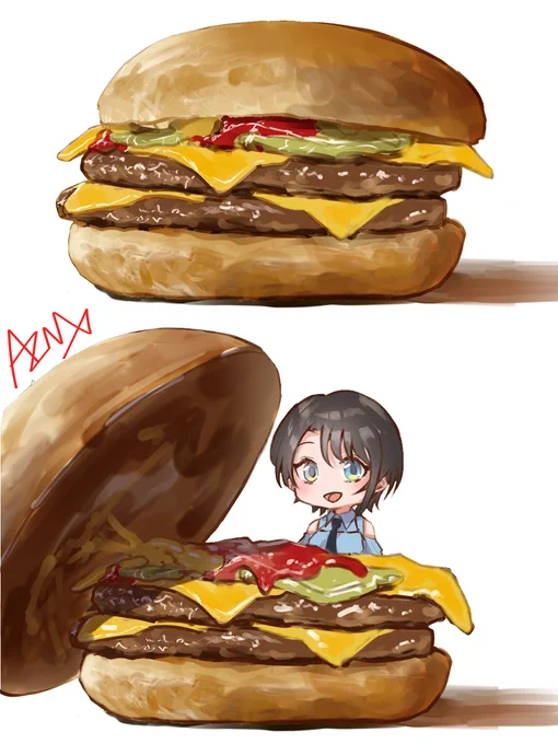 #プロテインザスバル バーガーから出れないスバルちゃん