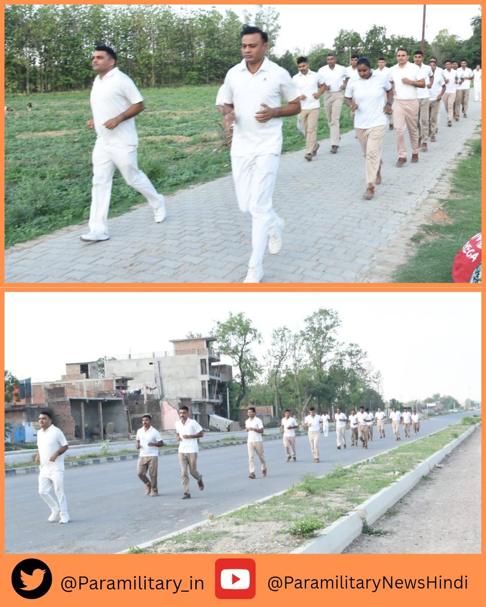 Paramilitary_in's tweet photo. 66वीं वाहिनी सशस्त्र सीमा बल, कैम्पियरगंज ने 'एक भारत श्रेष्ठ भारत' के अंतर्गत वॉकथॉन का आयोजन किया, जो एकता और राष्ट्रीय भावना को बढ़ावा देता है।
 यह पहल देश की सांस्कृतिक विविधता को एकजुट कर एक श्रेष्ठ भारत के निर्माण में योगदान देती है।

#SSB
#SSBJawan
#FitIndia
#66BnSSB
#ekbharatshreshthabharat 
@SSB_INDIA 
@66BnSSB_INDIA
