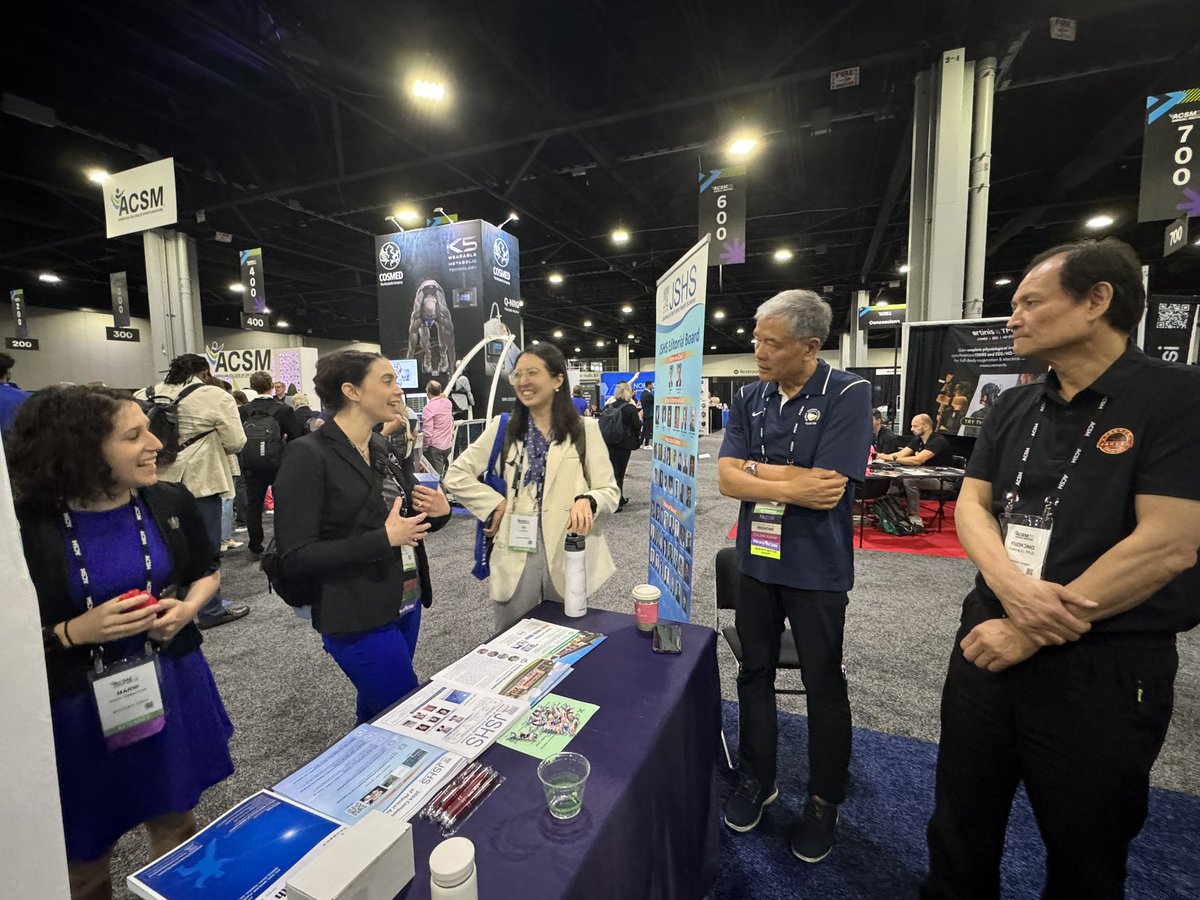 Journal of Sport and Health Science (JSHS) (@jshs_medhealth) on Twitter photo Come to our booth#605 at #ACSM2025 and talk with our editorial board members! Come to our booth#605 at #ACSM2025 and talk with our editorial board members!