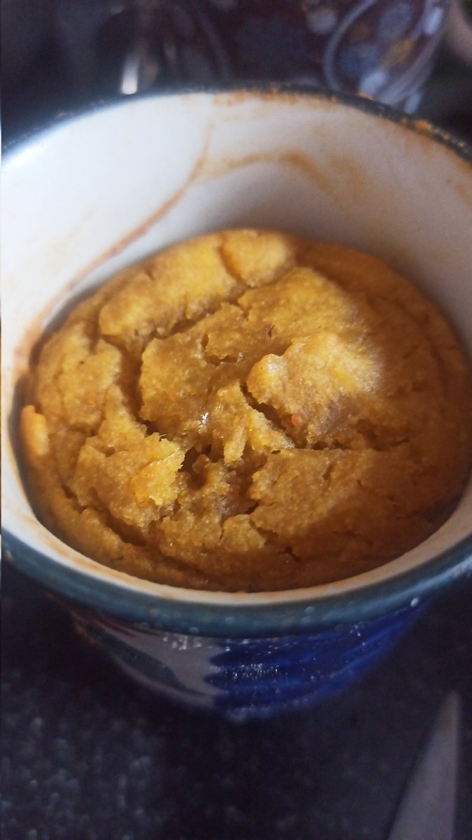 Rohinips1's tweet photo. In anticipation of an exciting game ahead! #mangocake #mugcake #homemade
#RCBvsPBKS #IPL2025 https://t.co/BhZb38bpTW