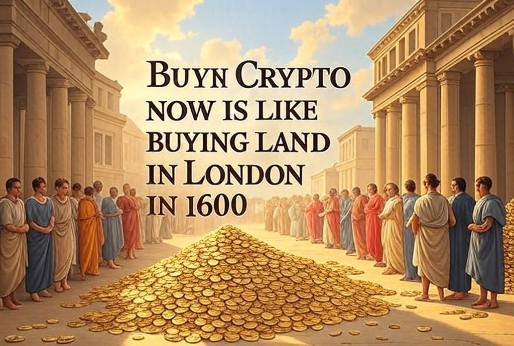 RizAngel76's tweet image. Buying crypto now like buying land in London in 1600
#fact #cryptofact #binance