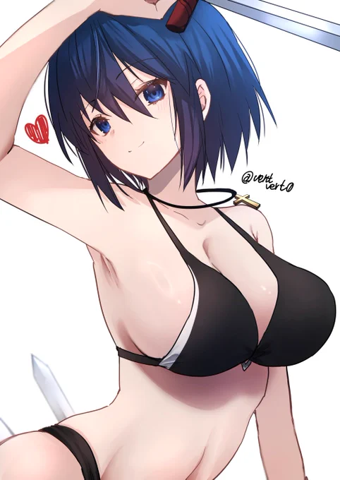 水着でも黒鍵最高です
