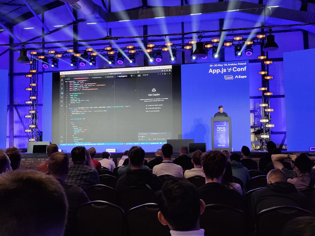 Just saw <a href="/kzzzf/">Krzysztof Magiera</a> demo the latest goodies in Radon IDE!  Incredible stuff.  Was quite surprised to see my expo build cache package in the demo
