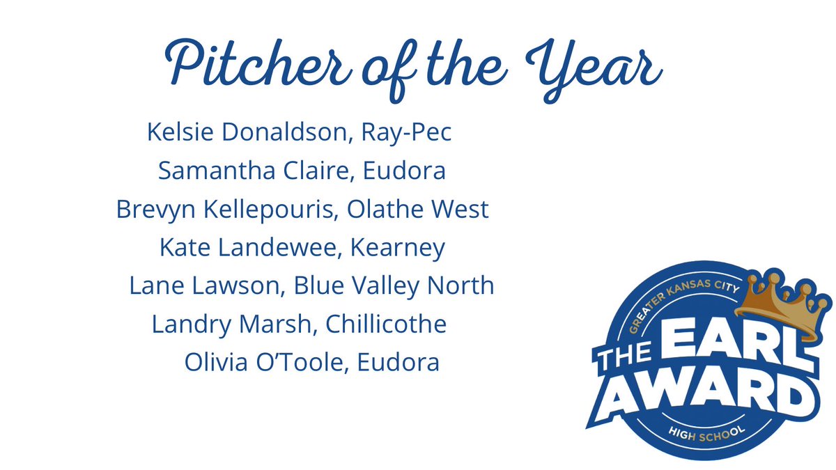 Alexia Born 2025 (@alexia_born) on Twitter photo Outfield of the Year Finalist for the Earl Awards second year in a row and joined with a couple of my teammates! This is such an honor. Thanks!
<a href="/eudorasoftball/">Eudora HS Softball</a> <a href="/EudoraSchools/">Eudora Schools</a> <a href="/EudoraHS/">Eudora H.S. Athletic</a> <a href="/af_academy/">U.S. Air Force Academy</a> Outfield of the Year Finalist for the Earl Awards second year in a row and joined with a couple of my teammates! This is such an honor. Thanks!
<a href="/eudorasoftball/">Eudora HS Softball</a> <a href="/EudoraSchools/">Eudora Schools</a> <a href="/EudoraHS/">Eudora H.S. Athletic</a> <a href="/af_academy/">U.S. Air Force Academy</a>